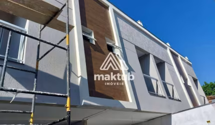 Sobrado à venda, 122 m² por R$ 600.000,00 - Vila Homero Thon - Santo André/SP