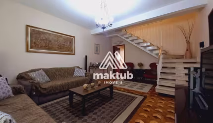 Sobrado com 3 Quartos à venda, 192 m² por R$ 799.990 - Vila Homero Thon - Santo André/SP