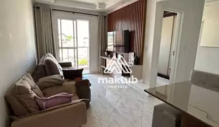 Apartamento com 2 dormitórios à venda, 55 m² por R$ 414.000,00 - Vila Curuçá - Santo André/SP