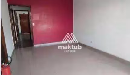 Casa com 3 dormitórios para alugar, 159 m² por R$ 5.441,00/mês - Vila Alzira - Santo André/SP