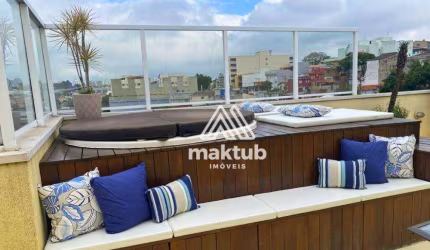 Cobertura com 3 dormitórios à venda, 164 m² por R$ 900.000,00 - Santa Maria - Santo André/SP