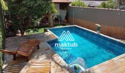 Sobrado com 4 dormitórios para alugar, 260 m² por R$ 11.333,00/mês - Campestre - Santo André/SP