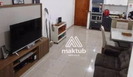 Cobertura com 2 dormitórios à venda, 110 m² por R$ 515.000,00 - Vila Assunção - Santo André/SP