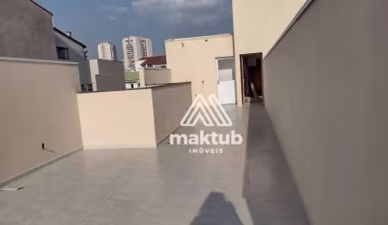 Cobertura já entregue ,com 2 dormitórios à venda, 101 m² por R$ 582.000 - Vila Valparaíso - Santo André/SP