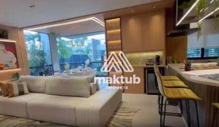 Apartamento com 3 dormitórios à venda, 128 m² por R$ 1.770.744,25 - Jardim - Santo André/SP