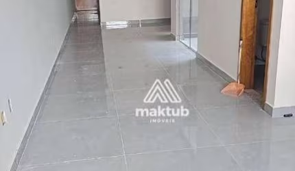 Sobrado com 3 dormitórios à venda, 140 m² por R$ 758.000,00 - Vila Camilópolis - Santo André/SP