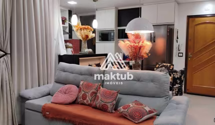 Cobertura com 3 dormitórios à venda, 146 m² por R$ 850.000,00 - Vila Valparaíso - Santo André/SP