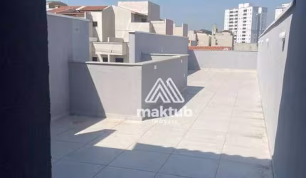 Cobertura com 2 dormitórios à venda, 124 m² por R$ 515.000,00 - Vila Humaitá - Santo André/SP