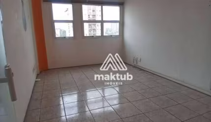 Sala para alugar, 36 m² por R$ 1.550,00/mês - Vila Guiomar - Santo André/SP