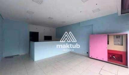 Salão para alugar, 66 m² por R$ 4.880/mês - Parque João Ramalho - Santo André/SP
