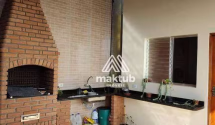 Casa com 5 dormitórios à venda, 170 m² por R$ 680.000,00 - Vila Tibiriçá - Santo André/SP