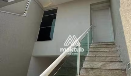 Sobrado com 3 dormitórios à venda, 181 m² por R$ 879.000,00 - Vila Camilópolis - Santo André/SP
