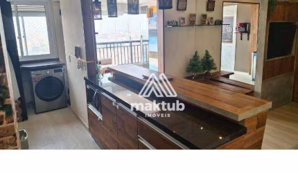 Apartamento com 2 dormitórios à venda, 64 m² por R$ 650.000,00 - Vila Curuçá - Santo André/SP