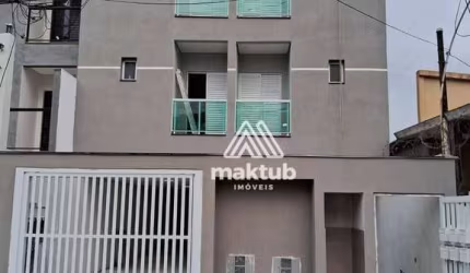 Apartamento com 2 dormitórios à venda, 50 m² por R$ 375.000,00 - Vila Camilópolis - Santo André/SP