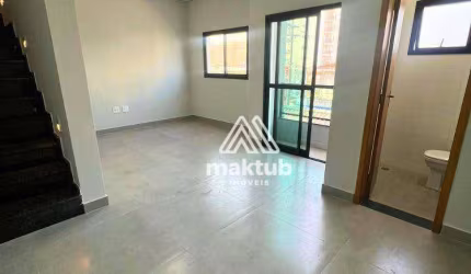 Sobrado com 3 dormitórios à venda, 160 m² por R$ 920.000,00 - Campestre - Santo André/SP
