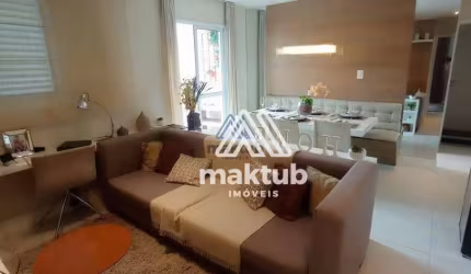 Apartamento à venda, 57 m² por R$ 459.000,00 - Vila Valparaíso - Santo André/SP