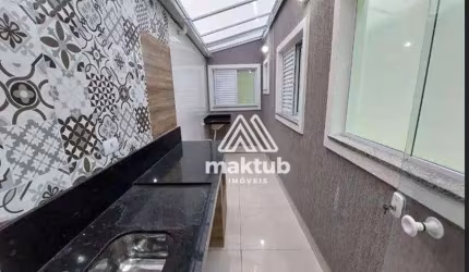 Apartamento com 3 dormitórios à venda, 79 m² por R$ 520.000,00 - Vila Curuçá - Santo André/SP