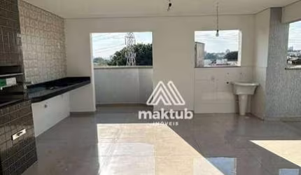 Cobertura à venda, 108 m² por R$ 542.000,00 - Casa Branca - Santo André/SP