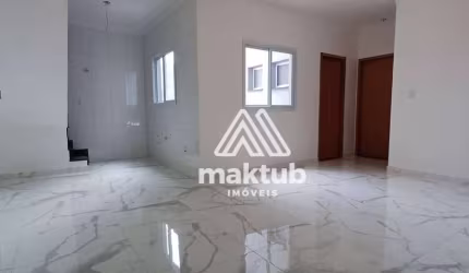 Cobertura à venda, 107 m² por R$ 592.000,00 - Vila Scarpelli - Santo André/SP