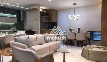 Apartamento com 3 dormitórios à venda, 119 m² por R$ 1.329.000,00 - Centro - Santo André/SP