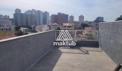 Cobertura com 2 dormitórios à venda, 90 m² por R$ 480.000,00 - Vila São Pedro - Santo André/SP