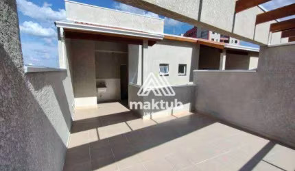Cobertura com 2 dormitórios à venda, 76 m² por R$ 480.000,00 - Vila Assunção - Santo André/SP