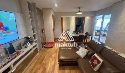 Apartamento à venda, 126 m² por R$ 1.537.000,00 - Vila Scarpelli - Santo André/SP