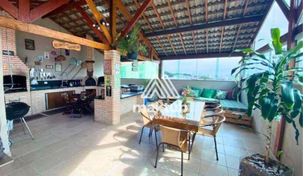 Cobertura com 3 dormitórios à venda, 140 m² por R$ 759.000,00 - Vila Alzira - Santo André/SP