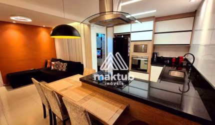 Apartamento com 3 Quartos à venda, 76 m² por R$ 480.000 - Vila Vitória - Santo André/SP