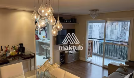Apartamento com 3 dormitórios à venda, 90 m² por R$ 976.000,00 - Jardim - Santo André/SP