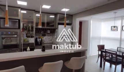 Apartamento com 2 dormitórios à venda, 83 m² por R$ 930.000,00 - Vila Scarpelli - Santo André/SP