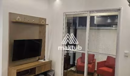Apartamento com 2 dormitórios para alugar, 50 m² por R$ 4.150,00/mês - Parque Jaçatuba - Santo André/SP