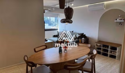 Apartamento com 2 dormitórios para alugar, 60 m² por R$ 3.832,00/mês - Vila Santa Teresa - Santo André/SP