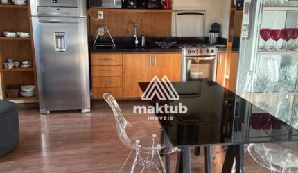 Apartamento com 1 dormitório para alugar, 43 m² por R$ 2.900,00/mês - Casa Branca - Santo André/SP