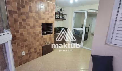Apartamento com 3 dormitórios à venda, 90 m² por R$ 749.000,00 - Vila Pires - Santo André/SP