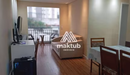 Apartamento com 3 dormitórios à venda, 71 m² por R$ 555.000,00 - Vila Valparaíso - Santo André/SP