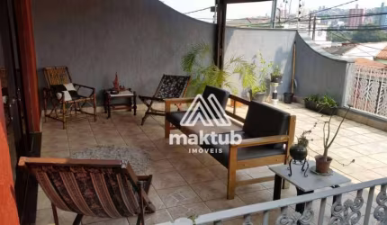Sobrado à venda, 292 m² por R$ 950.000,00 - Parque Oratório - Santo André/SP