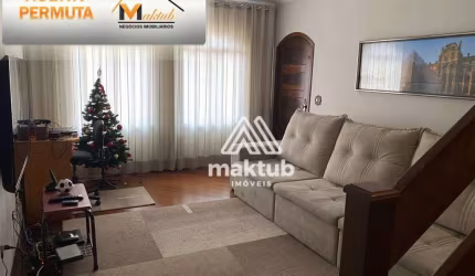 Sobrado com 3 dormitórios à venda, 175 m² por R$ 669.000,10 - Jardim Las Vegas - Santo André/SP
