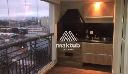 Apartamento com 4 dormitórios para alugar, 135 m² por R$ 10.979,00/mês - Jardim - Santo André/SP