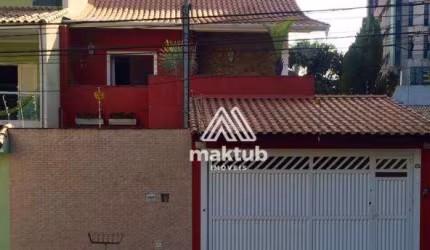 Sobrado com 3 dormitórios para alugar, 470 m² por R$ 9.913,00/mês - Vila Floresta - Santo André/SP