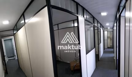 Sala para alugar, 120 m² por R$ 3.987,00/mês - Vila Bastos - Santo André/SP