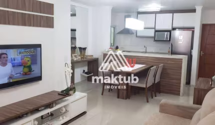 Cobertura com 3 dormitórios à venda, 170 m² por R$ 700.000,00 - Campestre - Santo André/SP