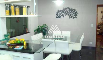 Sobrado com 4 dormitórios à venda, 228 m² por R$ 745.000,00 - Jardim Santo André - Santo André/SP