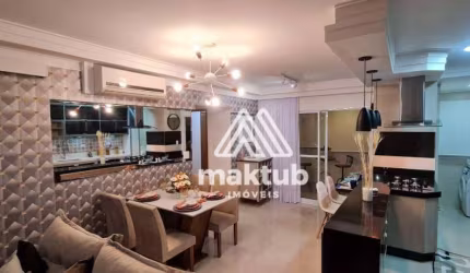 Apartamento com 2 dormitórios para alugar, 75 m² por R$ 7.500,01/mês - Campestre - Santo André/SP