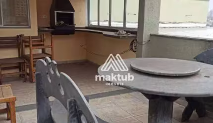 Cobertura com 4 dormitórios à venda, 240 m² por R$ 849.000,00 - Jardim - Santo André/SP