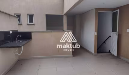 Cobertura com 2 dormitórios à venda, 82 m² por R$ 530.000,00 - Campestre - Santo André/SP