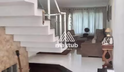 Sobrado com 3 dormitórios à venda, 311 m² por R$ 1.166.000,00 - Vila Curuçá - Santo André/SP