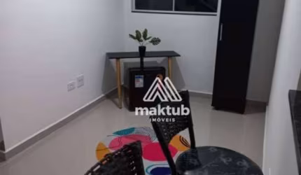Cobertura com 2 dormitórios para alugar, 80 m² por R$ 3.005,00/mês - Vila Assunção - Santo André/SP