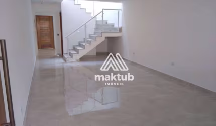 Sobrado com 3 suites à venda, 157 m² por R$ 840.000 - Jardim Stella - Santo André/SP