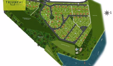 Terreno à venda, 1065 m² por R$ 750.000,00 - Condominio Le Portier Nautic Residence - Piedade/SP